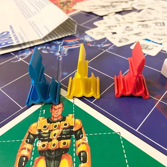 Vintage 1986  Centurions Power Xtreme Board Game Parker Brothers Missing 1 Mover - Picture 15 of 16